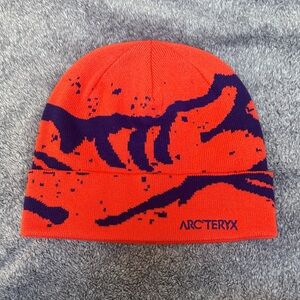 Arc'teryx Orange and Navy Beanie